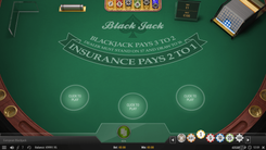 European BlackJack MH - Gameplay Image
