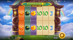 Rainbow Jackpots Power Lines - Gameplay Image
